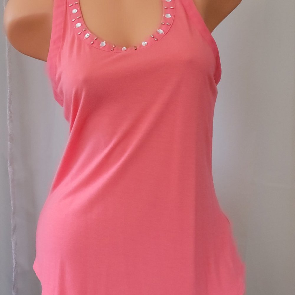 Candies Summer Embellished Haltar Top